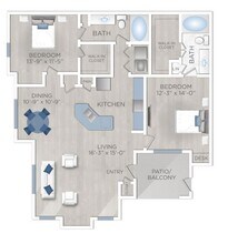 Brazos (B3) 11101 floor plan